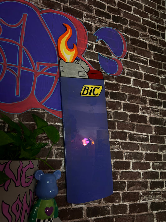 Bic Lighter Inspired Piece