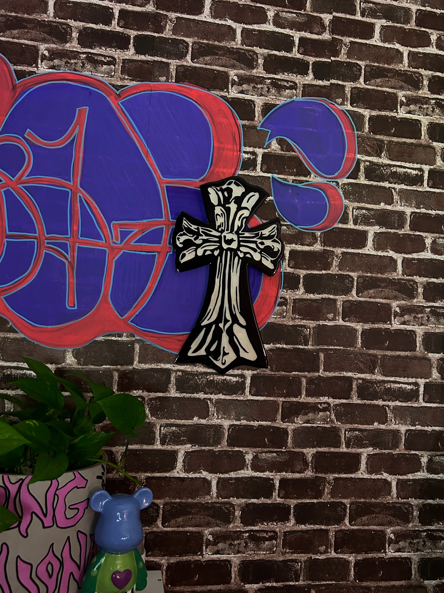 Chrome Hearts Inspired Cross
