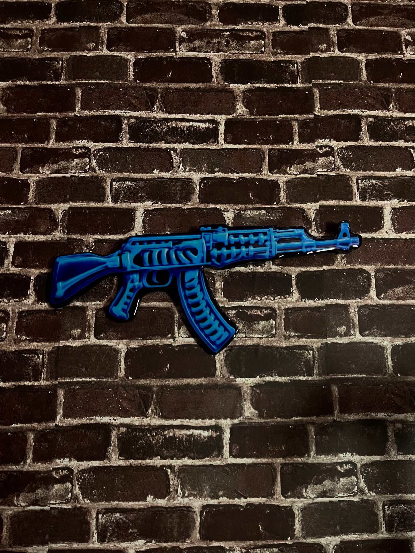 Blue Skeleton AK-47 Piece