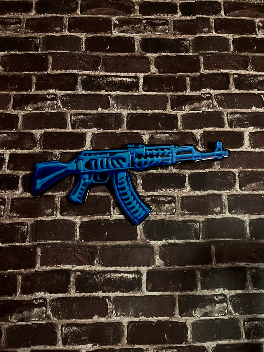 Blue Skeleton AK-47 Piece