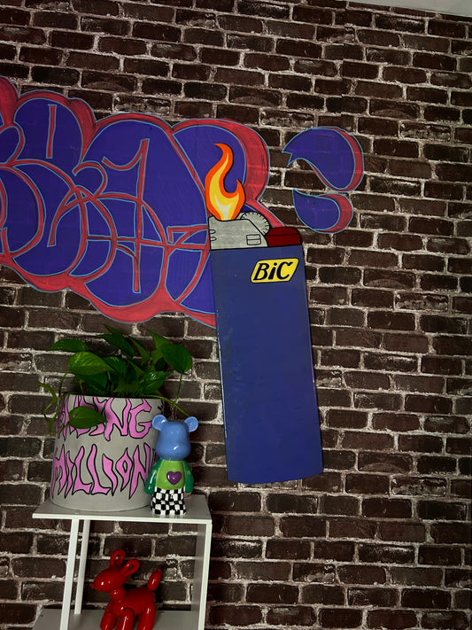 Bic Lighter Inspired Piece
