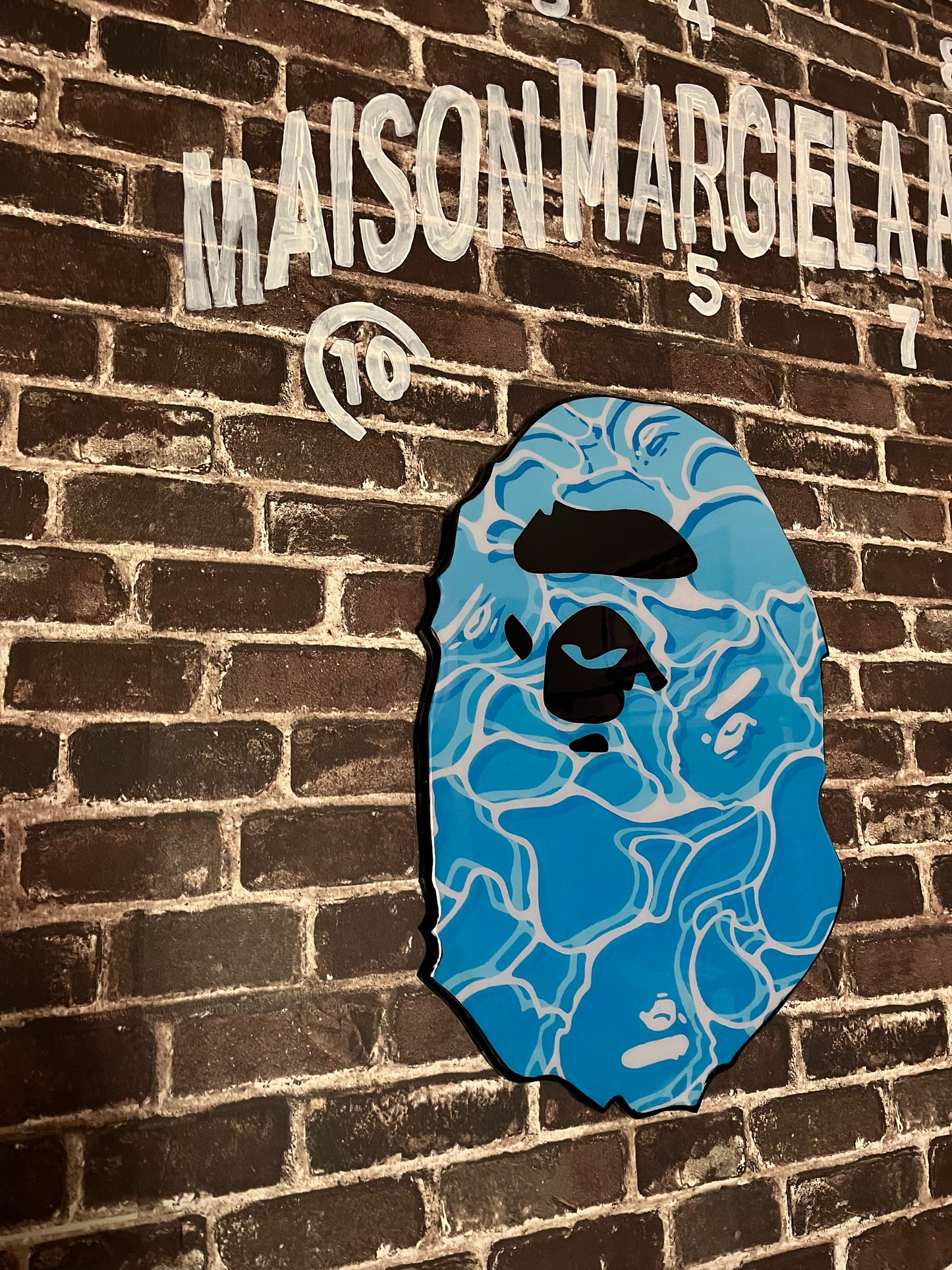 Blue Bape Logo Design