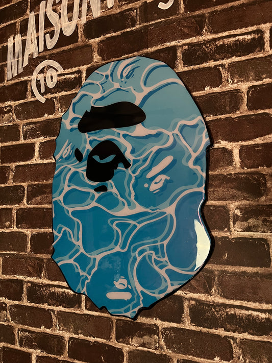 Blue Bape Logo Design