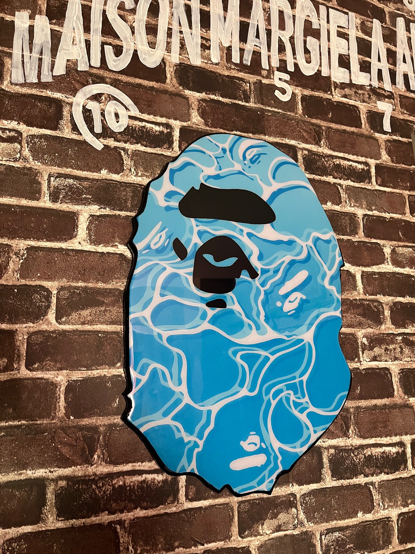 Blue Bape Logo Design