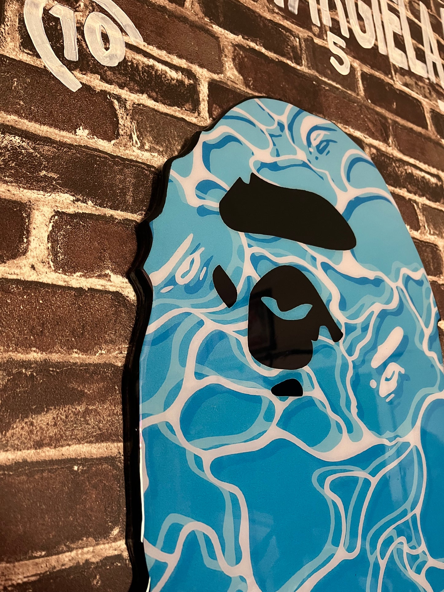 Blue Bape Logo Design