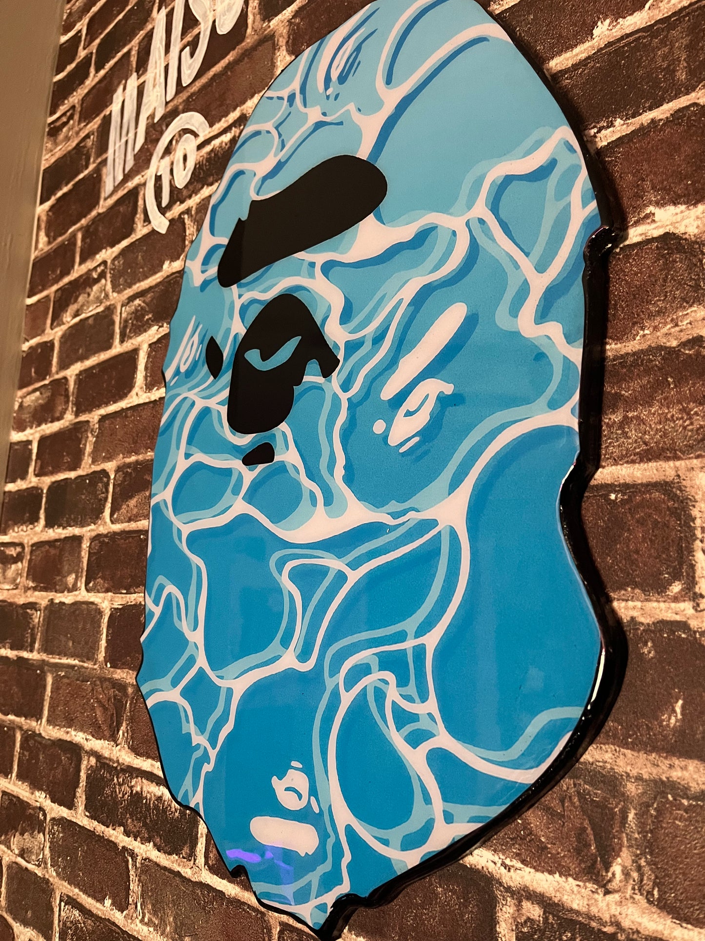 Blue Bape Logo Design